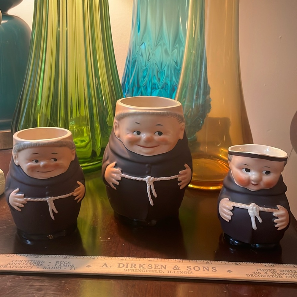 Collection of vintage West Germany Friars